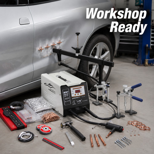 Aluminum body repair - repair, spot