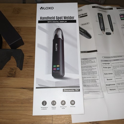 Handheld spot welder with - spot,