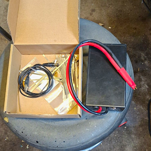 Rechargeable spot welder with - welder,